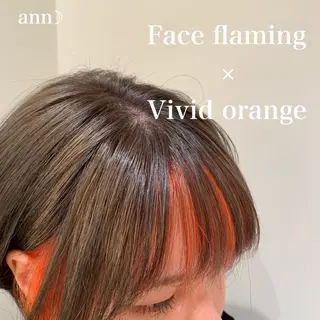 ミディアム カラー 韓国スタイル🇰🇷 annaのヘアスタイル