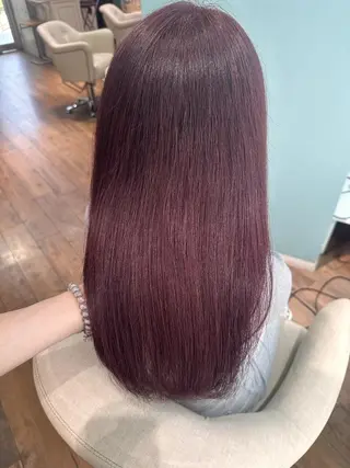 セミロング Mirashy 成田のヘアスタイル