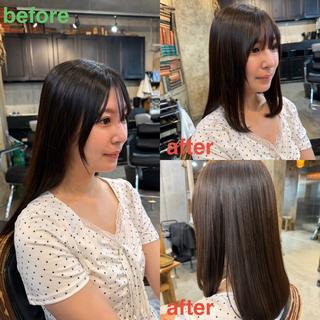 ミディアム カラー ヘアアレンジ 🍀Ryosuke 🍀のヘアスタイル