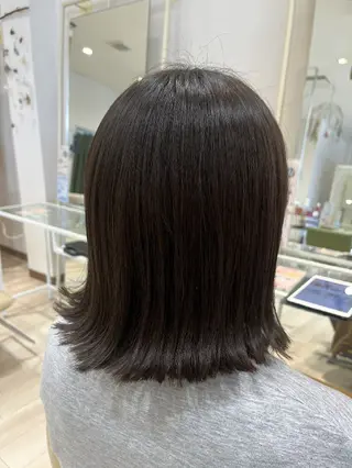 セミロング 深田 和瑛のヘアスタイル