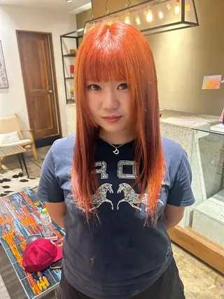 ロング ★コハル★ 柔らか艶カラー🎀のヘアスタイル