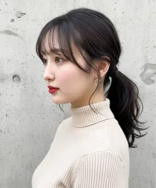 セミロング カラー モデル募集🫧 / mei 🍒 ✨のヘアスタイル