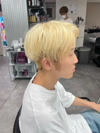 カラー メンズ 町田エリアＮｏ．１/ パーマ特化/太田京希のヘアスタイル