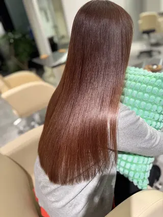 ロング カラー 夜23時まで予約🉑 reverieあきらのヘアスタイル