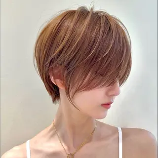 ショート カラー お悩み解決ショート/ 似合わせカット/といのヘアスタイル