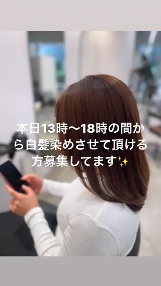 ミディアム 🤍ショート 🤍NANAMI🤍のヘアスタイル