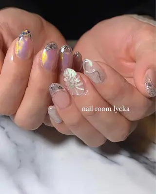 ネイル ネイルルームリッカ 𝐦𝐚𝐲𝐮のネイルデザイン