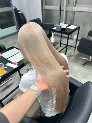 カラー リナ/ケアブリーチ /浜松🌺🥥のヘアスタイル