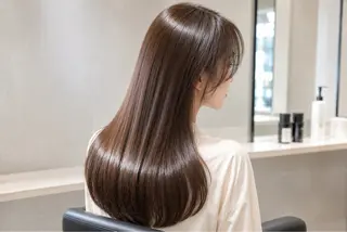 セミロング カラー 藤尾 僚平のヘアスタイル