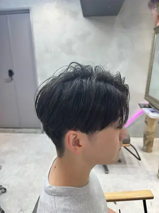 ショート メンズ 髪質改善特化美容師 酸性ストレート近藤俊のヘアスタイル