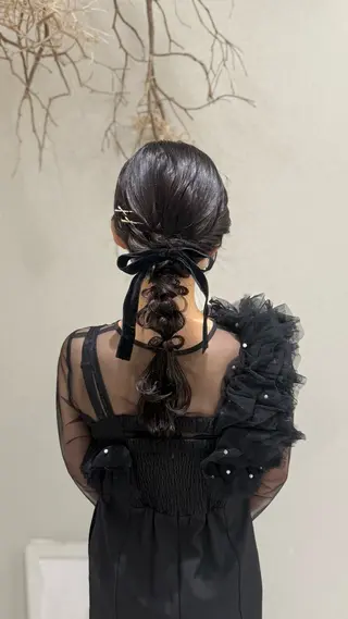 セミロング 濱田 剛志のヘアスタイル