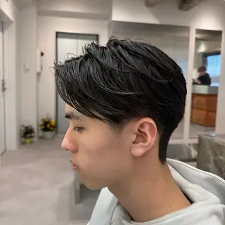 パーマ メンズ メンズ特化ニュアンス パーマ RYOのヘアスタイル