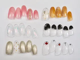 ネイル トップネイリスト Ribbon立川店のネイルデザイン