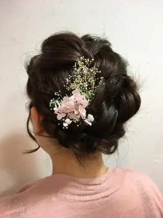 ヘアアレンジ 多田 彩香のヘアスタイル