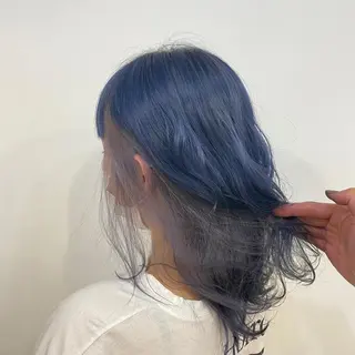 ミディアム ハイトーン/デザイン /パーマ/本田誠人のヘアスタイル