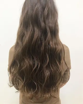 ロング カラー Lien 深井店のヘアスタイル