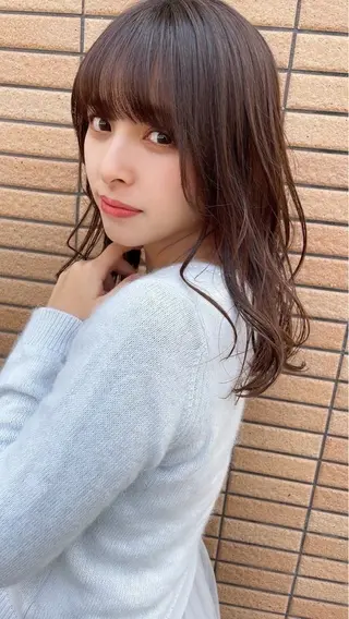 カラー パーマ 柔らか質感/髪質改善 ⚡️Ren⚡のヘアスタイル