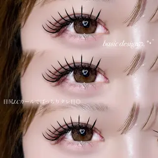 マツエク・マツパ crebia🎀 Riaraのマツエク・マツパデザイン