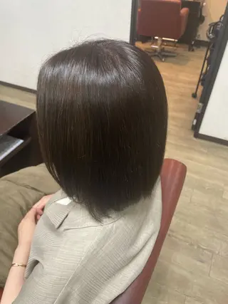 ミディアム カラー 池田 優斗のヘアスタイル