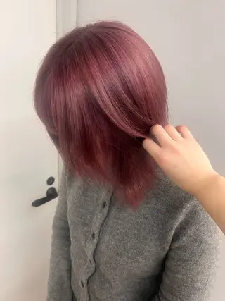 カラー koikiナチュラル オリーブカラー🦙のヘアスタイル