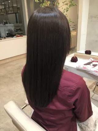 ロング 森 翼のヘアスタイル