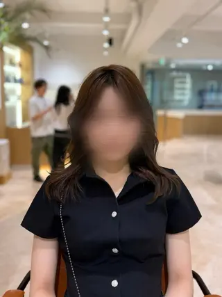 ヘアアレンジ 梅田 巻き下ろし モデル Remiのヘアスタイル
