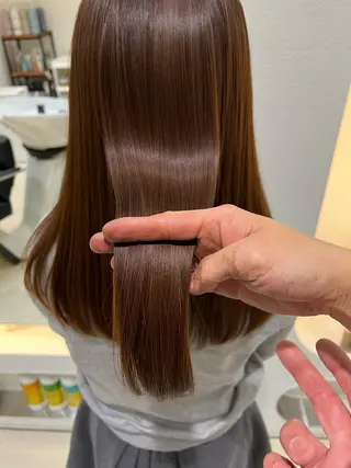 ミディアム カラー パーマ ヘアアレンジ メンズ キッズ ネイル マツエク・マツパ 堀井 凌平のヘアスタイル