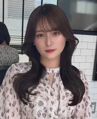 セミロング カラー 🌫️大人韓国ヘア 🌫️naoyaのヘアスタイル