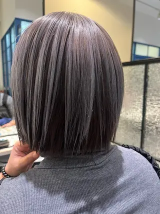 ショート カラー 髪質改善・ショートレ イヤーボブ🧡関玲子のヘアスタイル