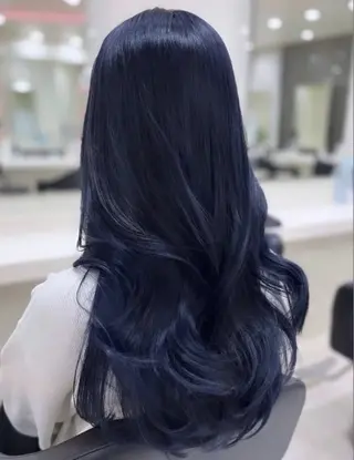 ミディアム 透明感×うる艶カラー 🍒𝐘𝐮𝐤𝐚のヘアスタイル