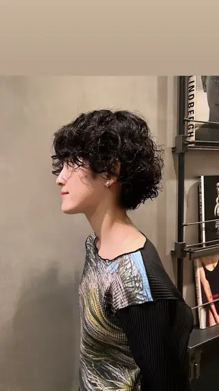 ショート パーマ タナカ カナ🫧のヘアスタイル