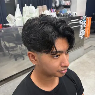 パーマ メンズ 【横浜1似合わせ 職人】昇陽のヘアスタイル