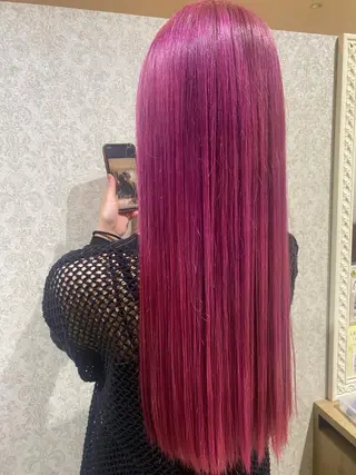 ロング 辻 友里香のヘアスタイル