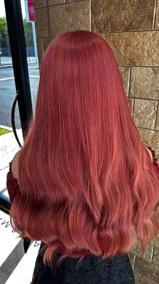 ロング カラー EARTH 市野のヘアスタイル
