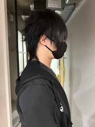 ショート TAIRA横浜ウルフ 🐺デザインカラーのヘアスタイル