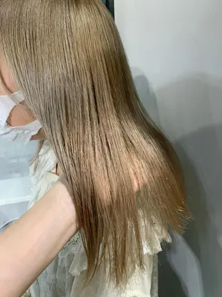 ロング カラー パーマ ボブパーマコテ巻き風 パーマNo1深江秀平のヘアスタイル