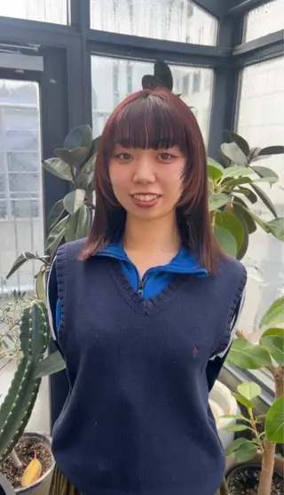 カラー ヒマリ デザインカラーのヘアスタイル