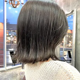 ミディアム カラー ヘアアレンジ 【ダメージレス施術】 【透明感】北村 拓也のヘアスタイル