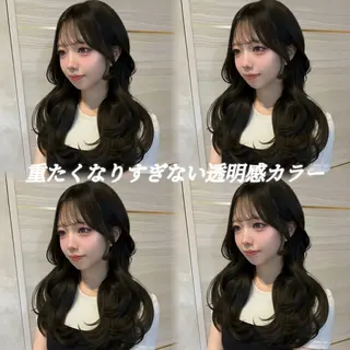 ロング カラー 🎀りな🎀透明感 カラー特化大宮のヘアスタイル