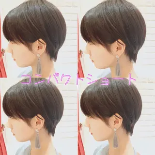 ショート カラー 大人女性ショート専門 tomodaのヘアスタイル