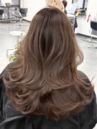 ロング カラー ヘアアレンジ 🫧透明感カラー/ Wカラー🫧namiのヘアスタイル