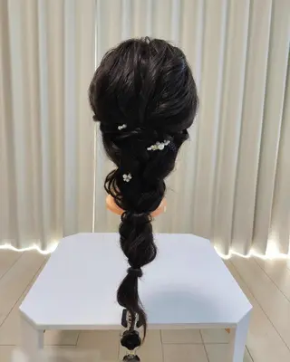 ヘアアレンジ vizz SAKIのヘアスタイル