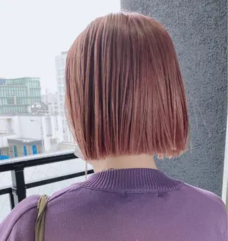 ミディアム ヨシモトリョウ 髪質改善/美髪のヘアスタイル