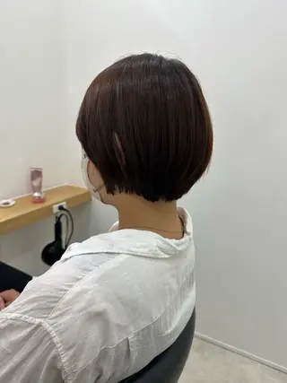 ショート カラー レイヤー/ヘアセット 💐nao.のヘアスタイル