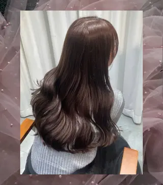 カラー みゆ💖💫透明感 カラー/ヘアアレンジのヘアスタイル