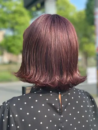 ミディアム 袴田 伊代のヘアスタイル