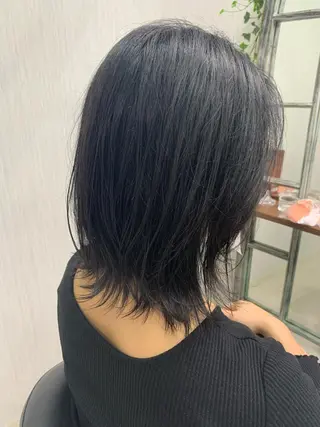 ミディアム repose日本橋 室町のヘアスタイル