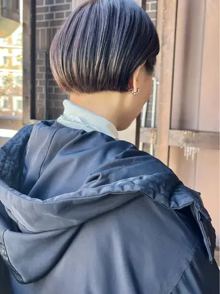 ショート ママ美容師 ＊ヒマワリのヘアスタイル