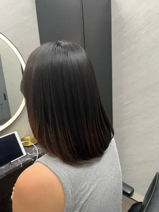 ミディアム なんば/個室サロン タナカヒナ🌼のヘアスタイル