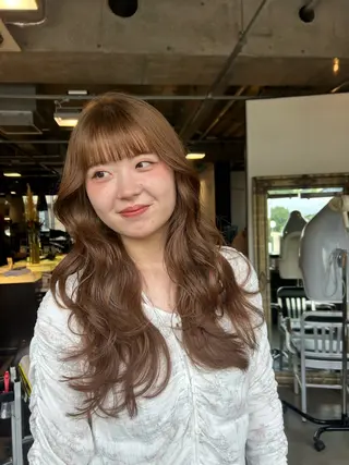 ロング NanaKo 表参道 レイヤー/ハッシュのヘアスタイル